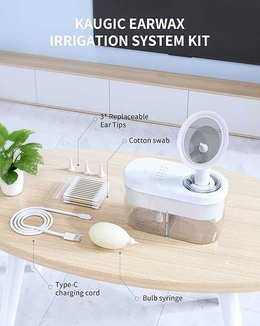KAUGIC Електрическо средство за почистване на уши за възрастни и деца