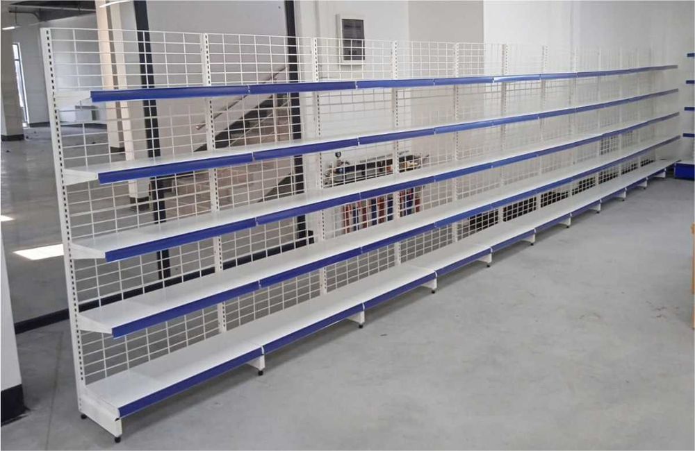 Стелажи металлические экономичные, торговый стилаж, савдо стелаж