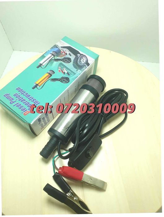 Nou Pompa De Transfer Combustibil 12vsi Autoamorsare Motorina  Ulei