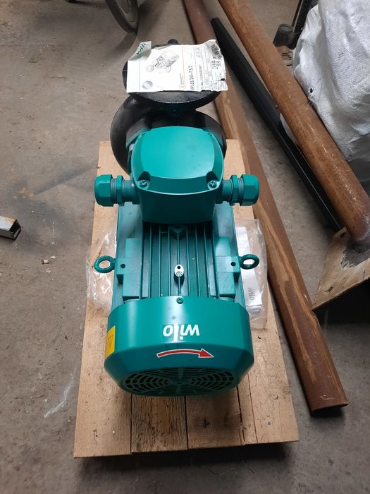 Tablă aluminiu   si inox   pompă apă wilo