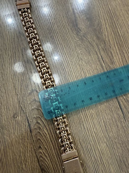 Золотой браслет мужской