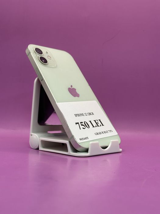 Iphone 12 128GB 75% • Matei Amanet Crangasi 20•90544