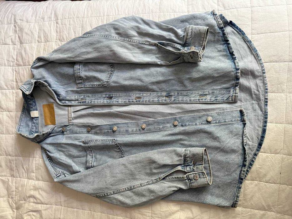 Джинсовая рубашка H&M