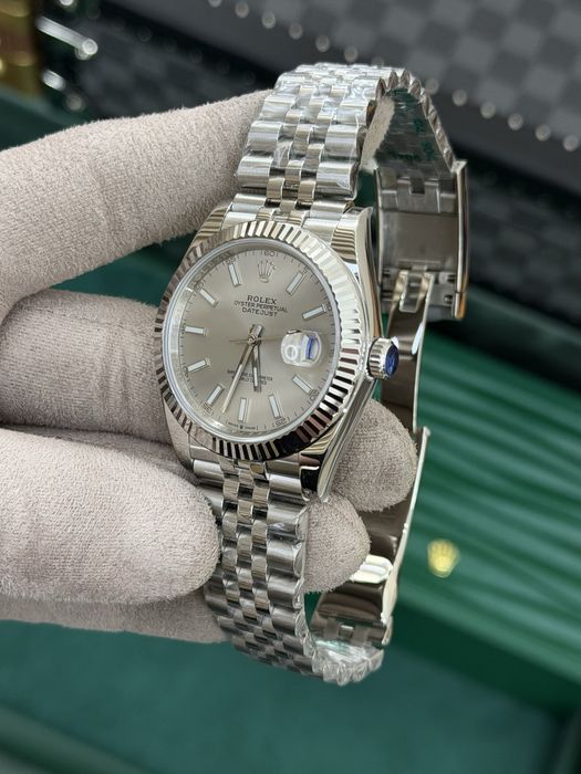 Rolex Date-Just 41mm Grey Dial