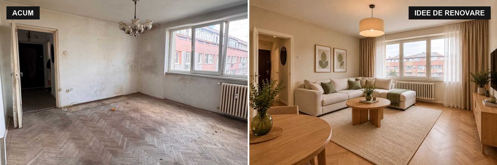 Apartament 3 camere în zona Iancului | 5 min de metrou | 57,2 mp DIRECT PROPRIETAR