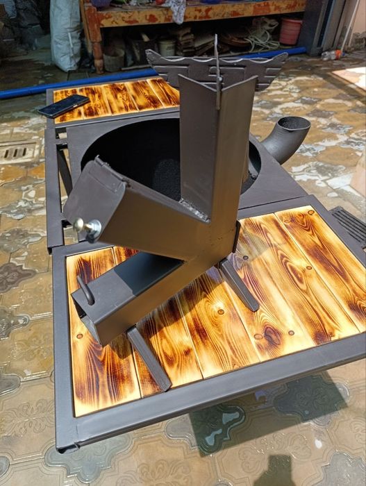 Мангалы иучакс казаном