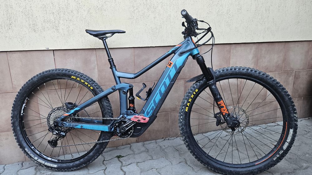 Bicicleta electrica -2 acumulatori Scott Genius 29 cadru M-L