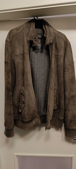 Кожено яке  SuperDry m50003qns Delux