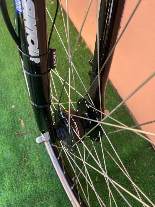 Като Нов Алуминиев Велосипед PEGASUS 28цола 8х3 Внос Германия