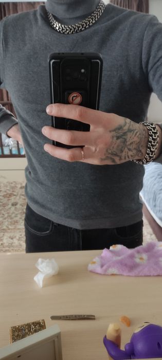 Комплект цепь с браслетом