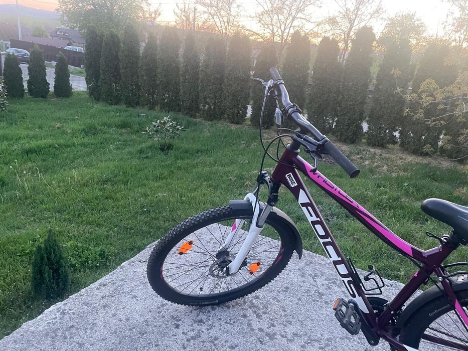 MTB damă/unisex Focus Whistler, roți 27.5, frâne pe disc Tektro Auriga, anvelope Continental X-King