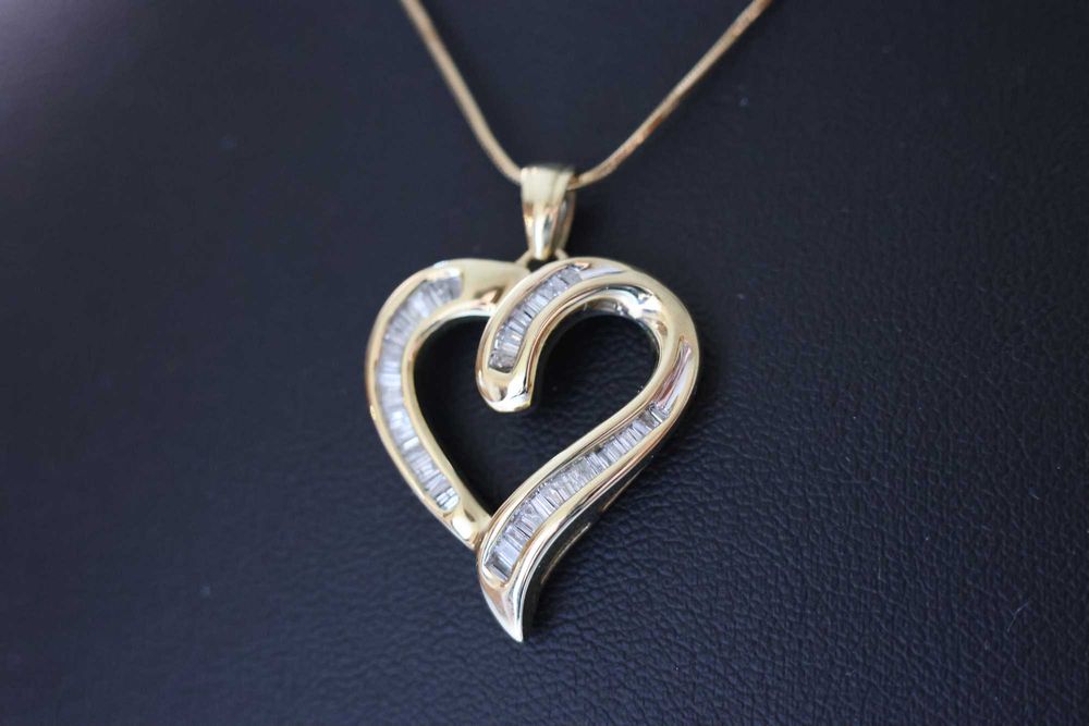 Ново Златно Колие с 0.55кт Естествени Диаманти