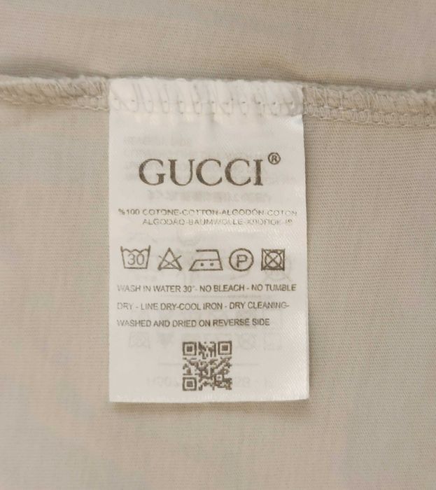 Tricou Gucci Blade Light Grey
