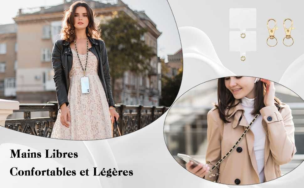 Mултифункционална верижка/каишка за врат за телефон