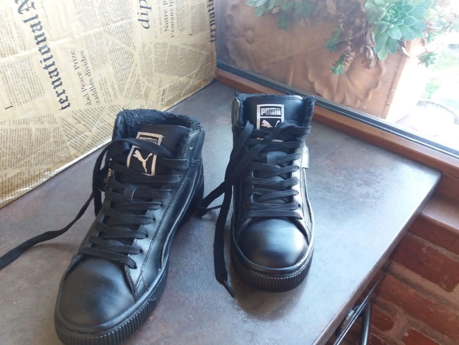 №38 Puma -кожени маратонки,кецове,зимни обувки