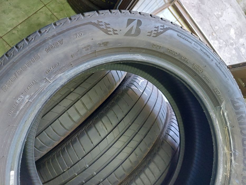 4 anvelope 225/55 R18 Bridgestone dot 2020