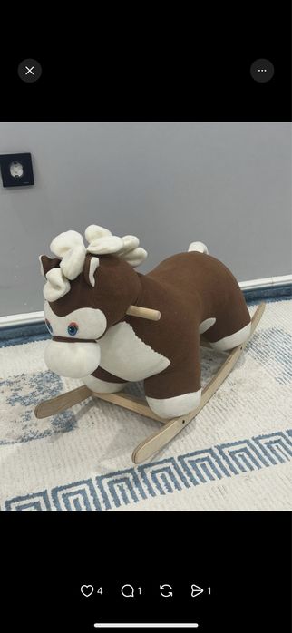 Лошадка качалка пони