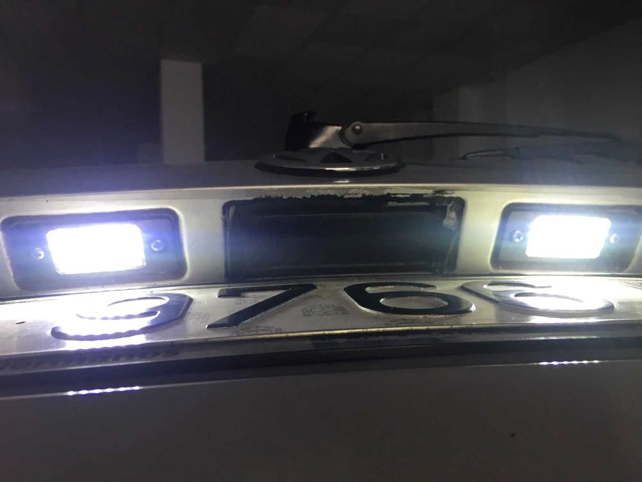 LED плафони  заден номер VW Tiguan, Golf, Passat, Porsche Cayenne