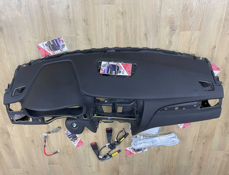 BMW X3 X4 plansa de bord - kit airbag volan pasager cortina  - centuri