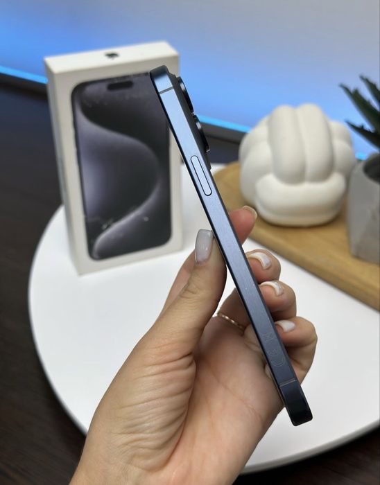 iPhone 15 Pro 256Gb Natural Blue Akk: 89% Kelwamiz