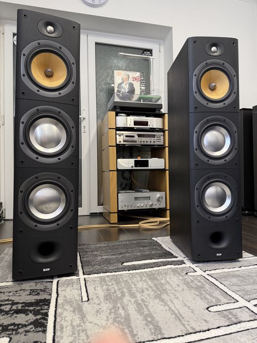 Boxe Bowers&Wilkins DM 604 S3/200W/Difz De Kevlar/Difz De Bas De 18Cm/60Kg/Perechea