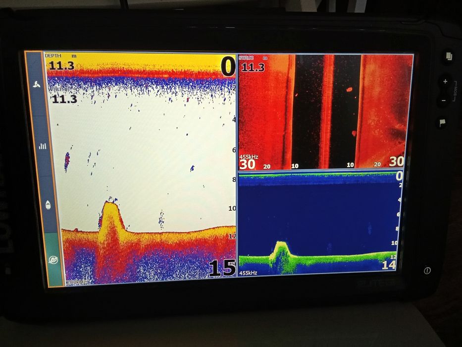 Сонар Lowrance Elit TI 12 инча пълен комплект отличен сонар