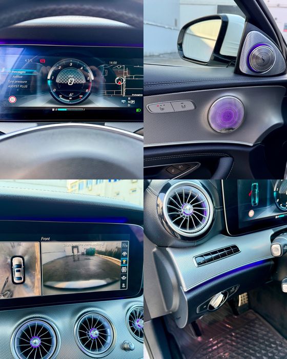 Mercedes E220 D 2018 / Pachet Amg / Camere 360 / Distronic / Burmester