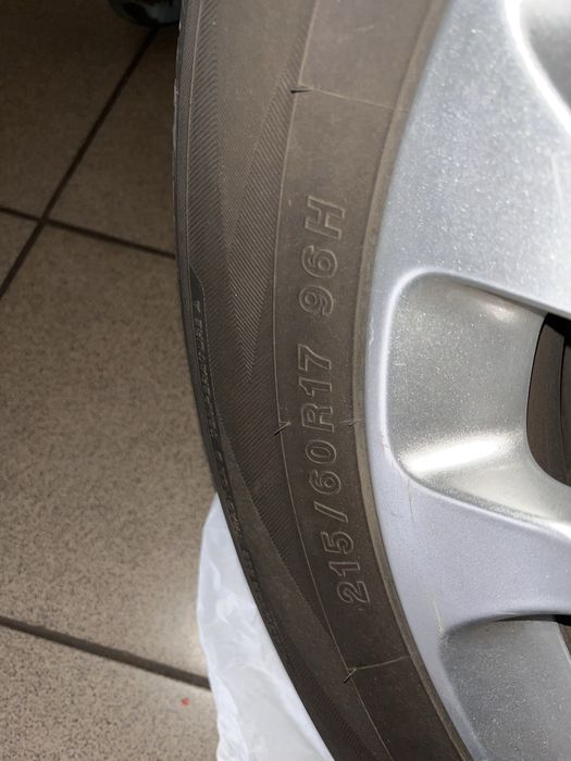 Диски 5/112 резина 215/60/R17