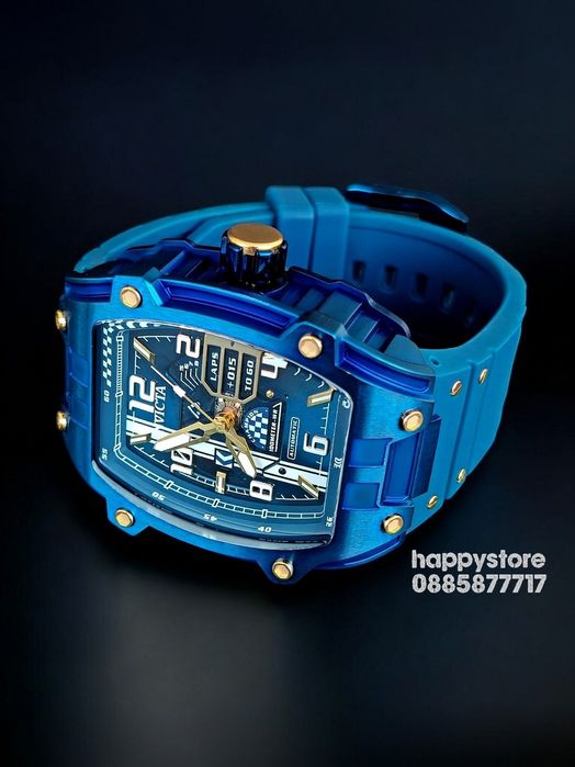 INVICTA Diablo automatic blue 48 mm, Инвикта нов ръчен часовник