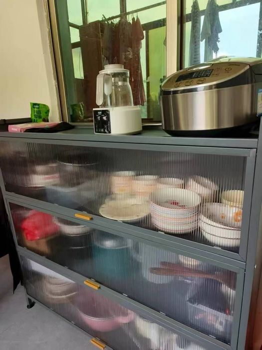 Кухонный шкаф для хранения посуды и техники | Uy uchun universal shkaf