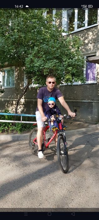 Продам велосипедное детское сиденье