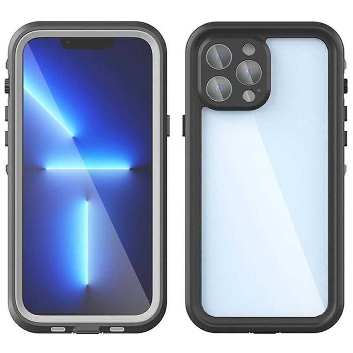 Husa antisoc 360 waterprof iPhone 15 Pro Max 12 mini 13 XS Max 14+ 16