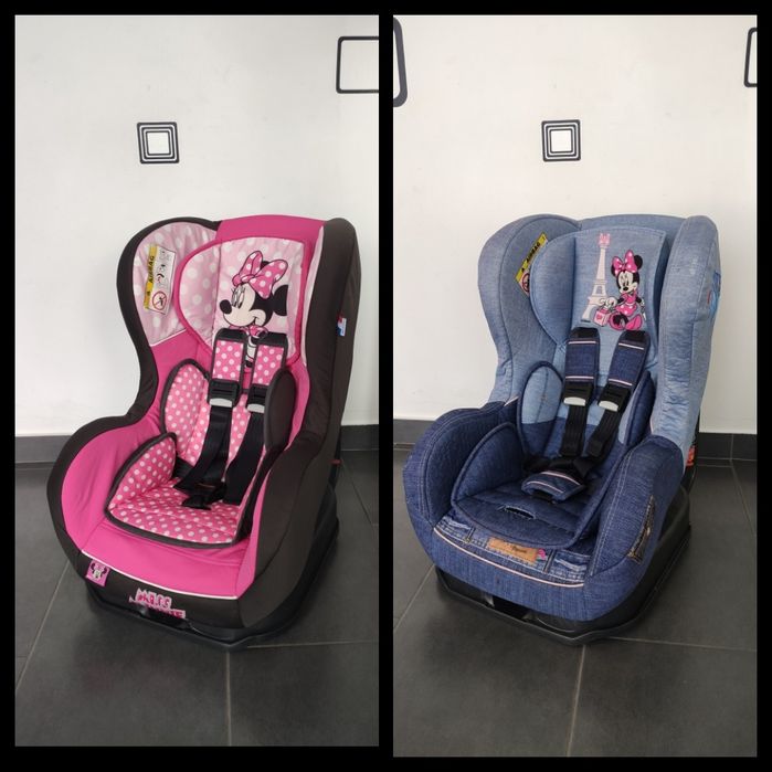 Scaun auto Disney Minnie Mouse pentru copii intre 0 și 18 kg
