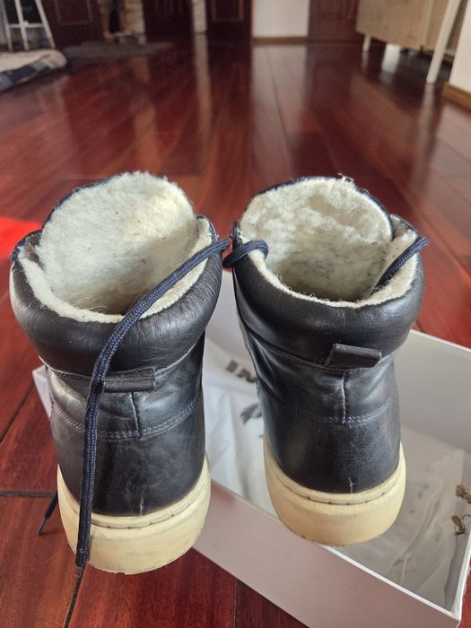 Демисезонные ботинки.Б/У