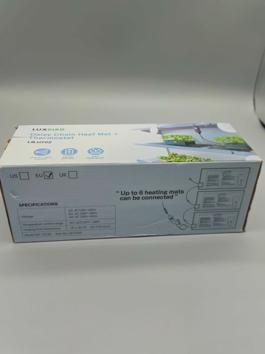 2 бр. нагревателни постелки за разсад 30W + дигитален термостат! Нови!