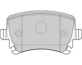 Placute frana Audi A3, A4, A6, A8, TT, Skoda Octavia, Superb, Yeti, VW Caddy, Golf, Golf Plus, Jetta, Passat, Scirocco, Sharan, Tiguan, Touran, punte