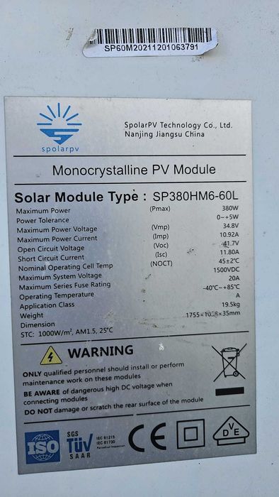 Sistem Complet Hybrid PV 3.2 KW Instalat - Vanzare sistem complet