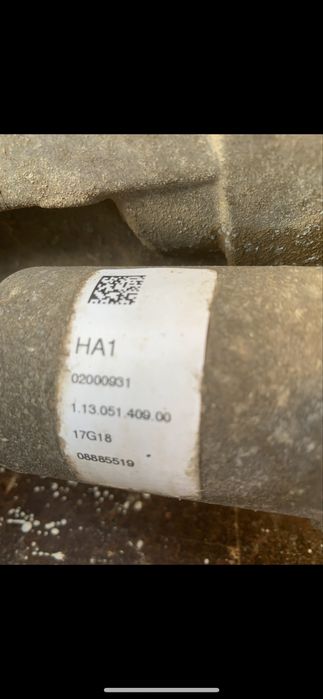 Punte spate Volksvagen Golf 7 Facelift 4x4 complet