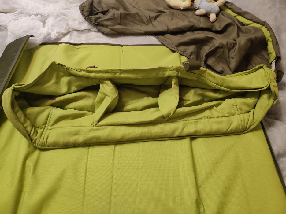 Манеж с люлькой, двойным дном, игровой