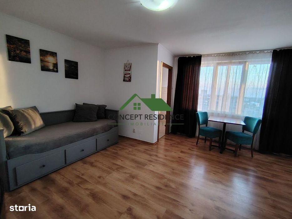 Garsonieră mobilată, 28 mp utili – strada Motorului