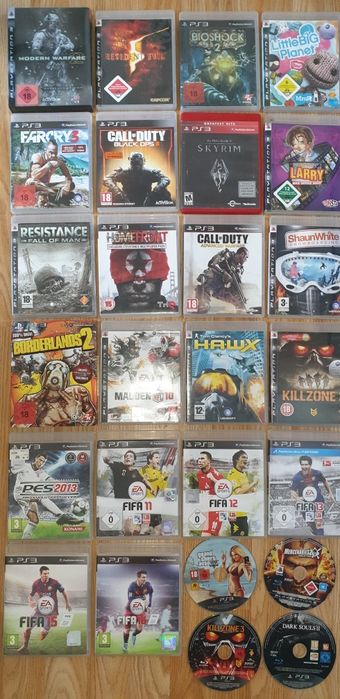 PS 3  оригинални игри - 30лв/бр