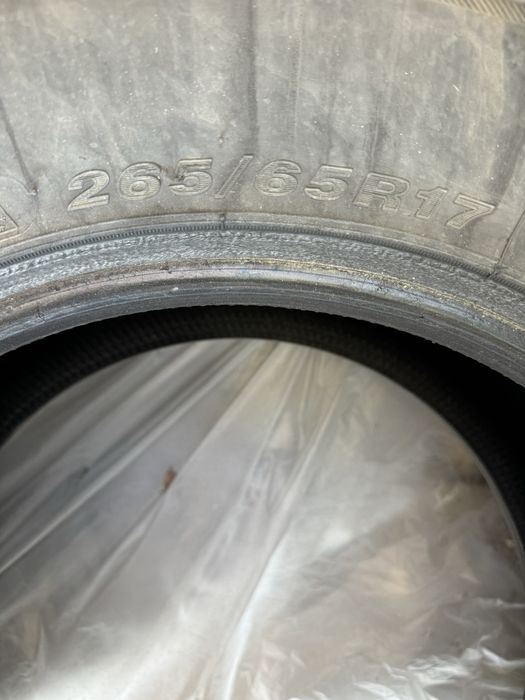 всесезонные шины в хорошем состоянии