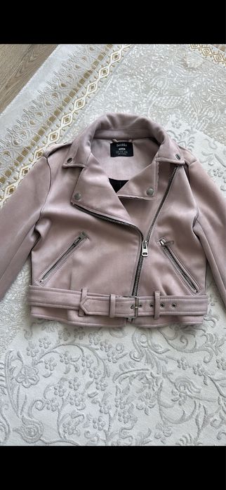 Курка косуха из эко замши