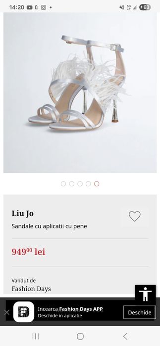 Sandale Liu Jo cu puf