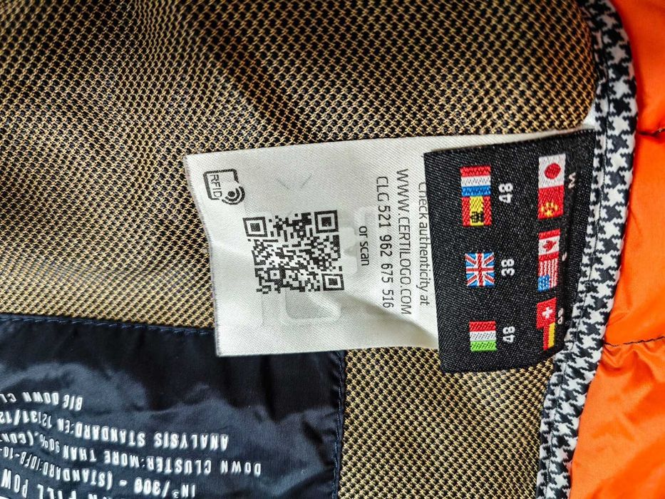 Ciesse Piumini 800 Оригинална мъжка пухена грейка с пух размер 48