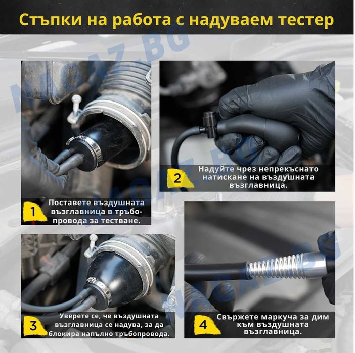Машина за пушек/Димогенератор FOXWELL SD201/Автотестер/Диагностика