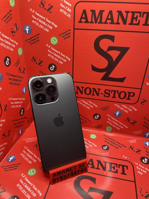 Iphone 14 Pro 83% Baterie Amanet SZ Non Stop