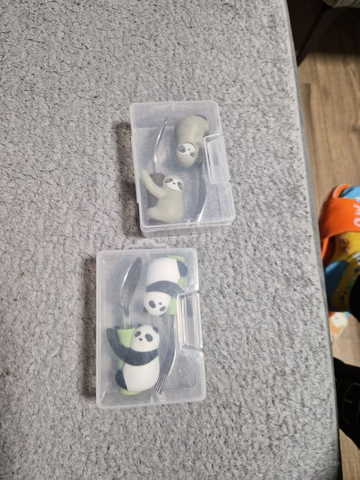 Панда прибори за хранене детски