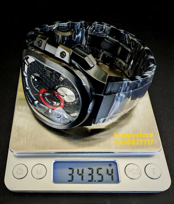 часовник INVICTA Jason Taylor Limited edition Black 60 mm, Инвикта нов