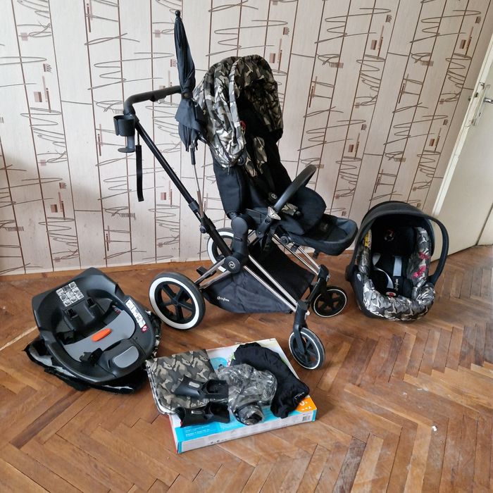 Бебешка количка Cybex Priam Butterfly